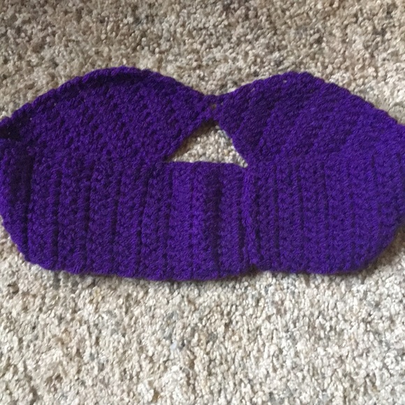 Handmade Crochet Headbands with Wagon Wheel Flower - Picture 4 of 5